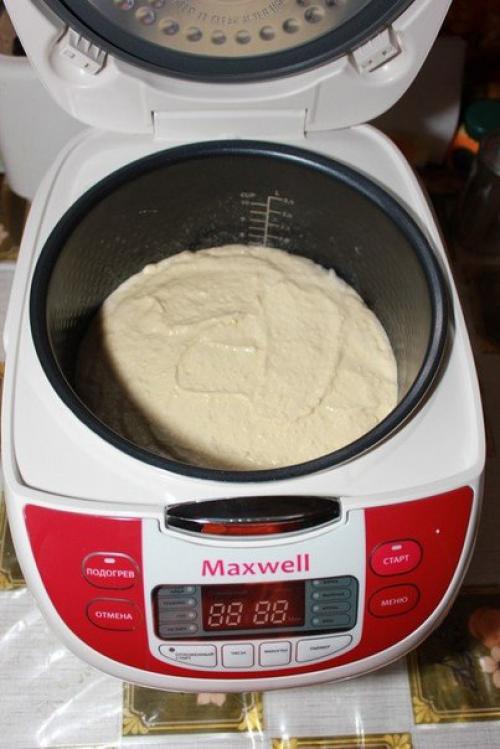 Творожник в мультиварке. Ингредиенты: 06 Творожник в мультиварке. Ингредиенты: 06