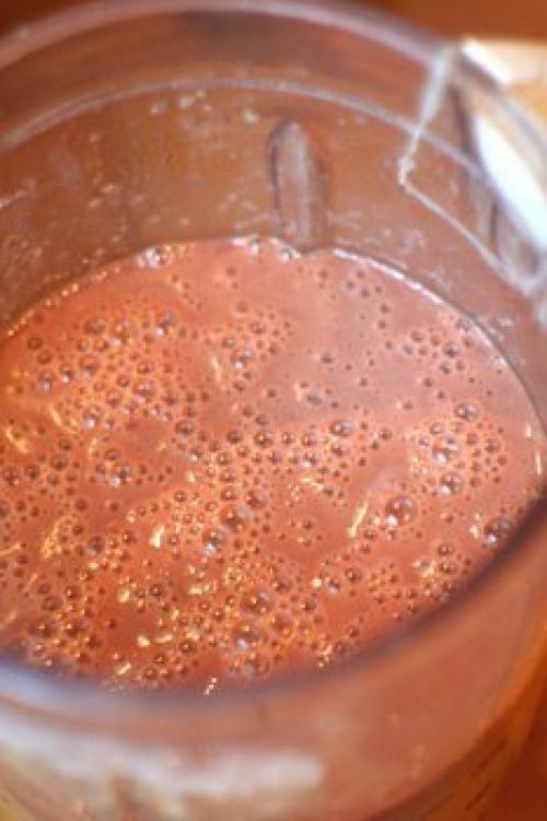 Печеночный торт со сметанным соусом. 04 Печеночный торт со сметанным соусом. 04