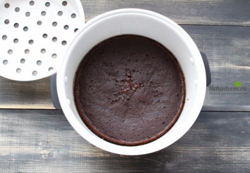 Пирог шоколадно творожный в мультиварке. Шоколадный пирог с творожной начинкой в мультиварке.