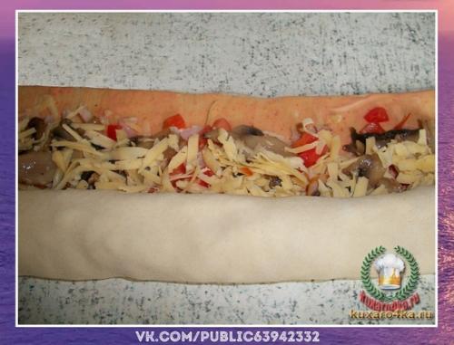 Прекрасное блюдо.  Пиццы Улитки. 03