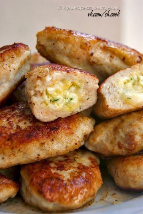 Котлеты с очень вкусной начинкой! 01 Котлеты с очень вкусной начинкой! 01