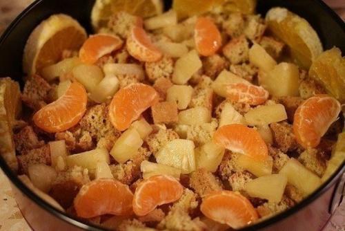 Желейный торт Фруктовый Новый год. 07