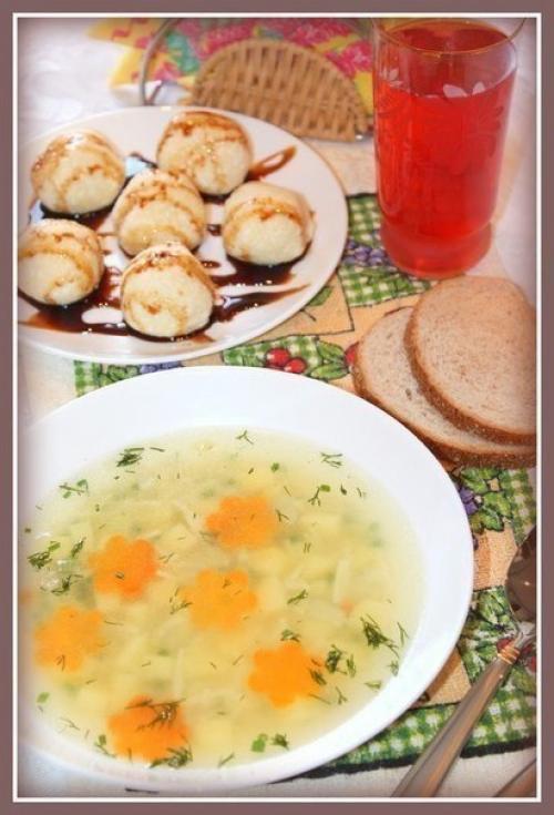 Детское меню.  1. ежики в духовке. 08