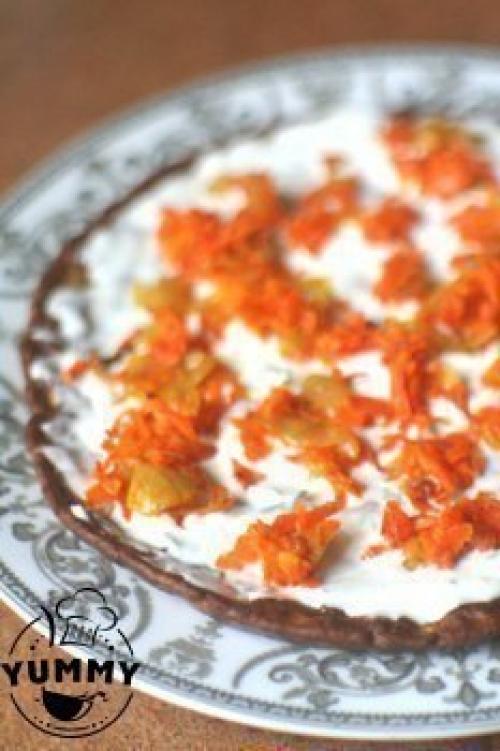 Печеночный торт со сметанным соусом. 05 Печеночный торт со сметанным соусом. 05