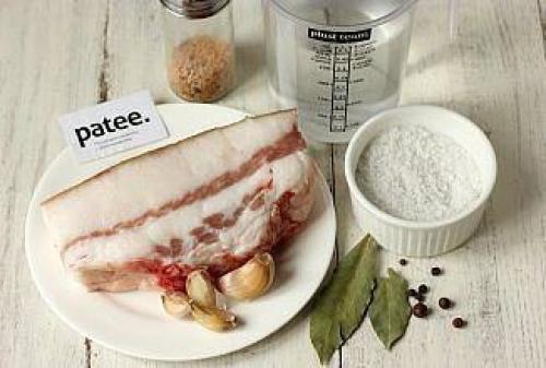 Сало в чесночном маринаде. 03 Сало в чесночном маринаде. 03