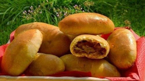 Пирожки с капустой. Пирожки с капустой.