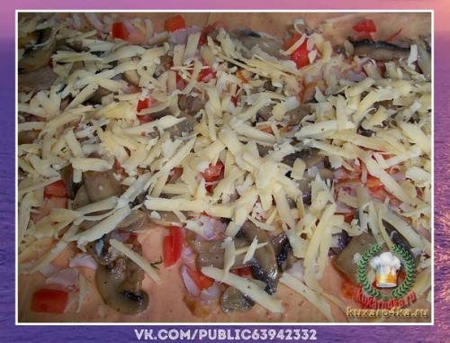 Прекрасное блюдо.  Пиццы Улитки. 02