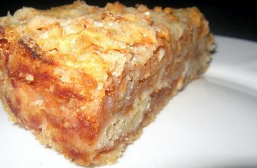 Сыпучий и очень вкусный пирог с яблоками. Сыпучий и очень вкусный пирог с яблоками.