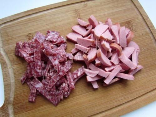 Солянка с колбасой и курицей. 02 Солянка с колбасой и курицей. 02