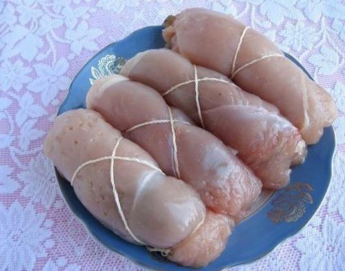 Куриные рулетики с грибами. 05 Куриные рулетики с грибами. 05