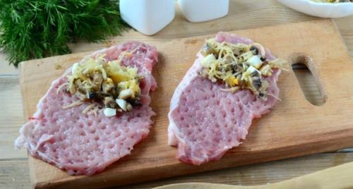 Сочные мясные рулетики. 04