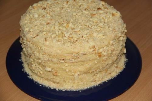 Торт со сгущенкой на сковороде. 06 Торт со сгущенкой на сковороде. 06