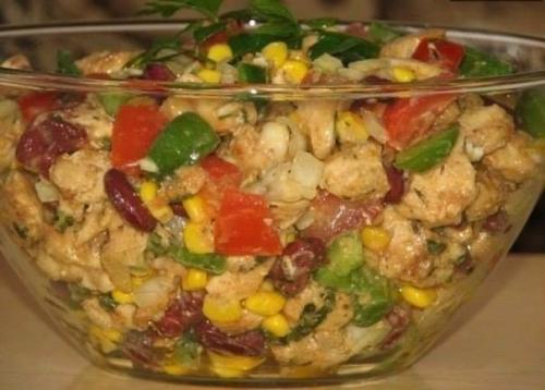 Салат без майонеза - пальчики оближешь! Салат без майонеза - пальчики оближешь!