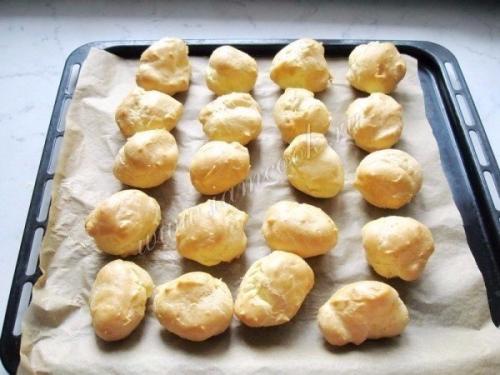 Эклеры с заварным кремом. 06