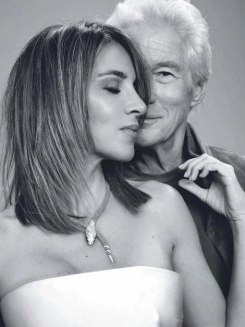 75-Летний Ричард Гир и его молодая жена Александра Сильва в новой фотосессии. 04