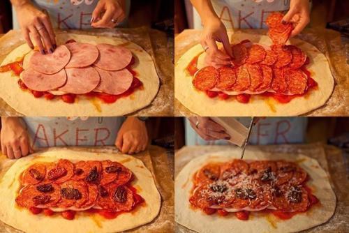 Стромболи / пицца в рулете. 05