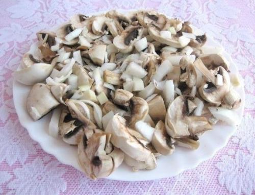 Куриные рулетики с грибами. 04 Куриные рулетики с грибами. 04