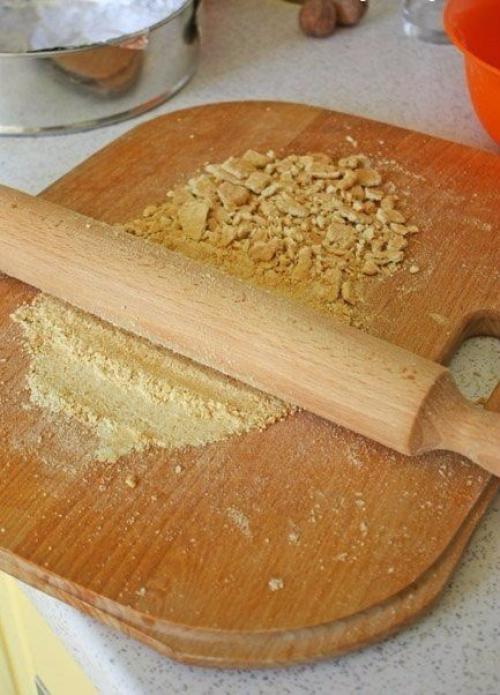 Малиновый чизкейк.  Ингредиенты: 01