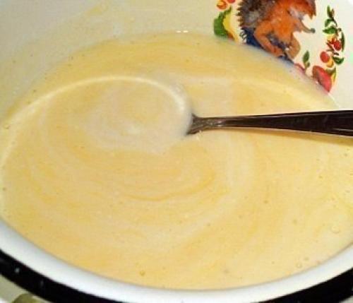 Оладьи на кефире с зеленым луком. 02