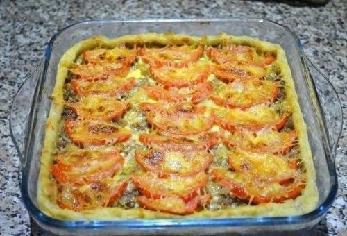 Открытый мясной пирог. 07 Открытый мясной пирог. 07