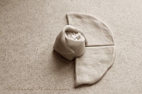 Дрожжевые сырные розочки своими руками. 03 Дрожжевые сырные розочки своими руками. 03