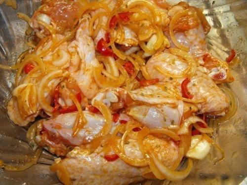 Чесночные куриные крылышки. 04 Чесночные куриные крылышки. 04