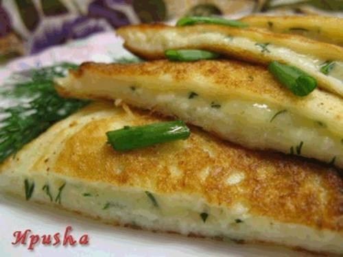 Оладьи в стиле хачапури. 01 Оладьи в стиле хачапури. 01