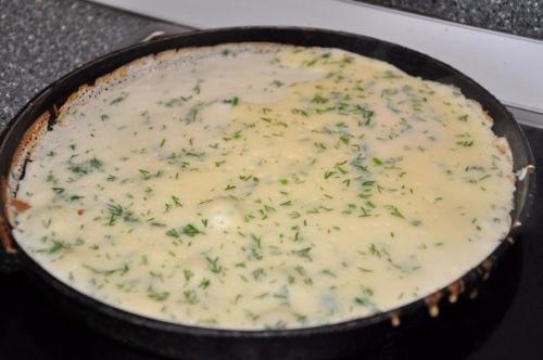 Блинчики с начинкой в панировке. 02