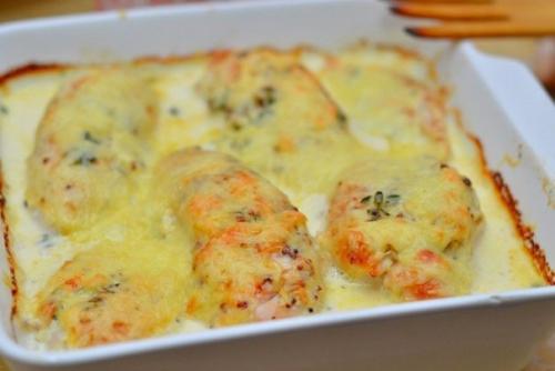 Куриное Филе в сливочном соусе. Куриное Филе в сливочном соусе.