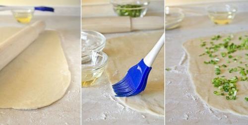 Китайские лепешки с зеленым луком. 05 Китайские лепешки с зеленым луком. 05