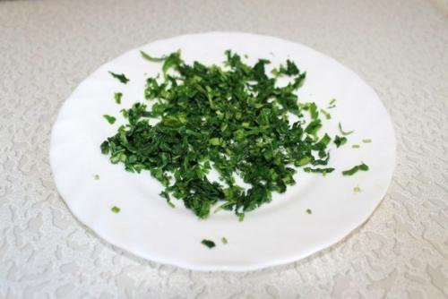 Cырные блинчики с петрушкой. 02 Cырные блинчики с петрушкой. 02