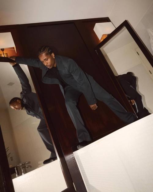 Рианна A$AP Rocky для нового номера W Magazine сняла. 07