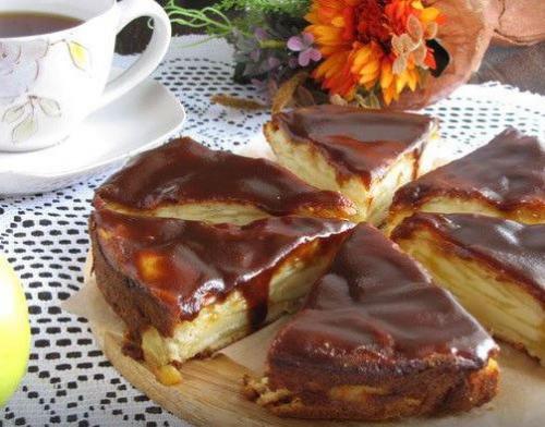 Грушево - яблочный пирог с карамелью. 06 Грушево - яблочный пирог с карамелью. 06