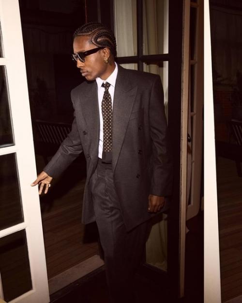 Рианна A$AP Rocky для нового номера W Magazine сняла. 06