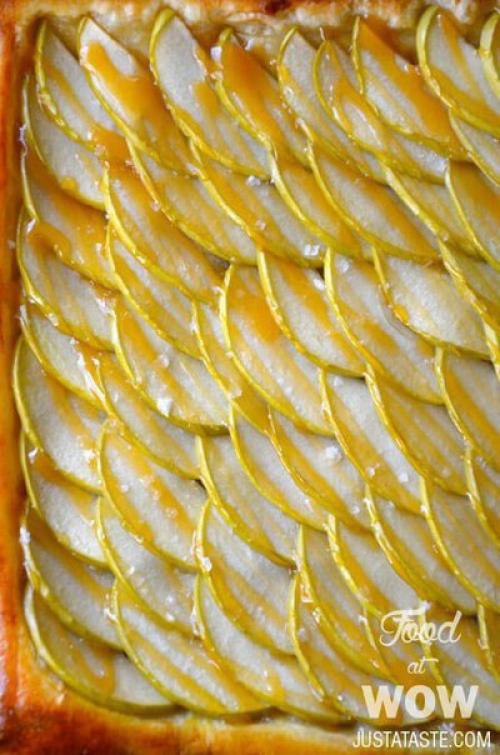 Яблочный пирог с соленой карамелью. 01 Яблочный пирог с соленой карамелью. 01