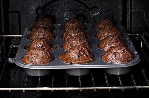 Быстрые шоколадные кексы без яиц. 08 Быстрые шоколадные кексы без яиц. 08