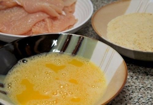 Куриные шницели на сковороде. 05 Куриные шницели на сковороде. 05