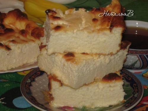 Творожная запеканка Нежная.