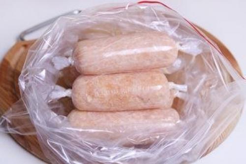 Домашние сосиски из курицы. 06 Домашние сосиски из курицы. 06