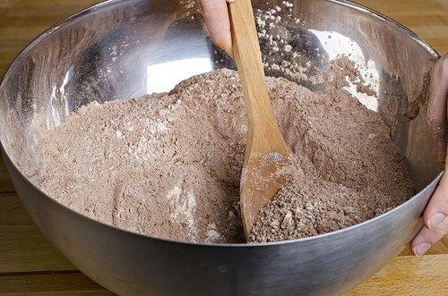 Быстрые шоколадные кексы без яиц. 02 Быстрые шоколадные кексы без яиц. 02