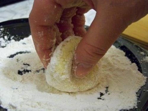 Сырники с манкой. 02