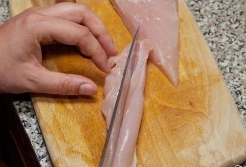 Куриные шницели на сковороде. 03 Куриные шницели на сковороде. 03