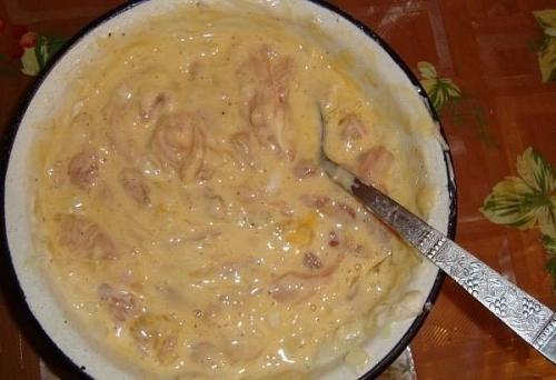 Куриные оладьи.  Ингредиенты: 03 Куриные оладьи.  Ингредиенты: 03