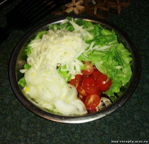 Несложные салатики на каждый день.