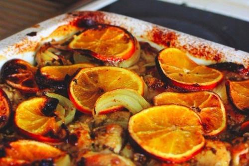 Запеченный цыпленок в маринаде с апельсинами. 05 Запеченный цыпленок в маринаде с апельсинами. 05