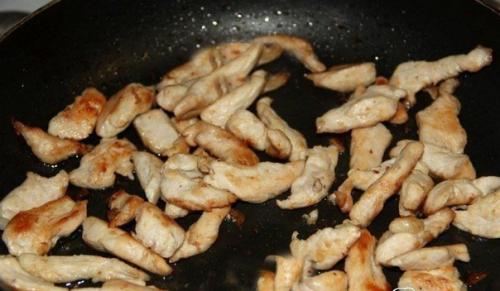 Салат с куриной грудкой и грибами. 01 Салат с куриной грудкой и грибами. 01