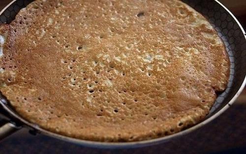 Заварные блины на молоке. 03