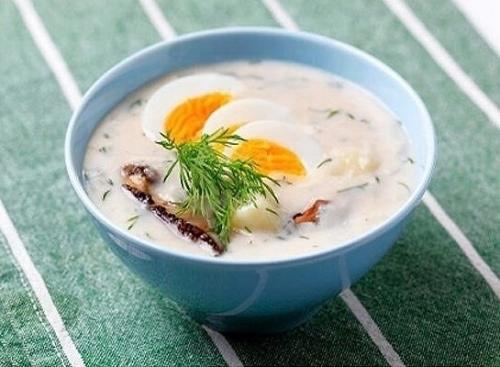 Фpaнцузский куриный cуп - пюрe.

