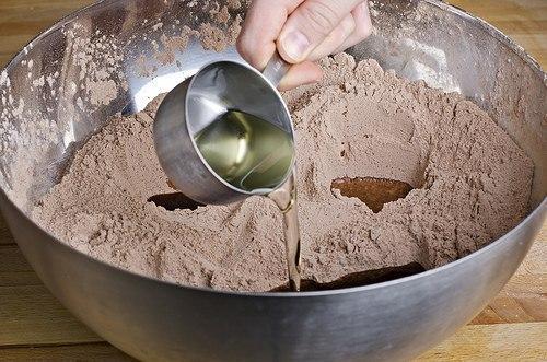 Быстрые шоколадные кексы без яиц. 04 Быстрые шоколадные кексы без яиц. 04