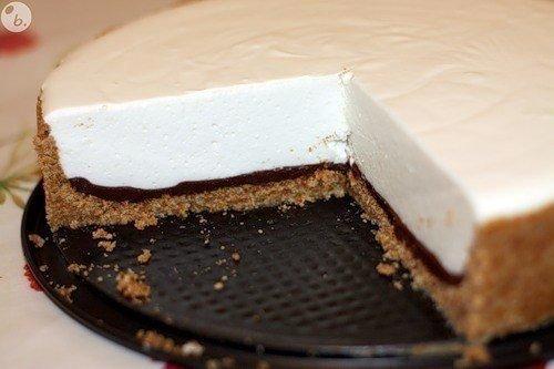 Воздушный творожный торт с шоколадом. 07 Воздушный творожный торт с шоколадом. 07